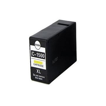 Canon Cartus Canon PGI-1500XLY Yellow 13ml compatibil Canon 9195B001AA