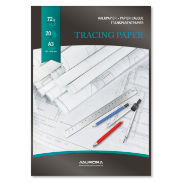 Hartie Calc A3 - 297 X 420mm, 20 File - 72g/mp, Aurora Raphael