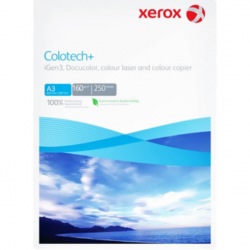 Hartie Copiator A3 Xerox Colotech, 250 Coli/Top, 160 g/m²