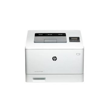 Imprimanta refurbished Laser Color HP M454DN, A4, 27 ppm, 600 x 600 dpi, Duplex, Retea, USB (Alb)