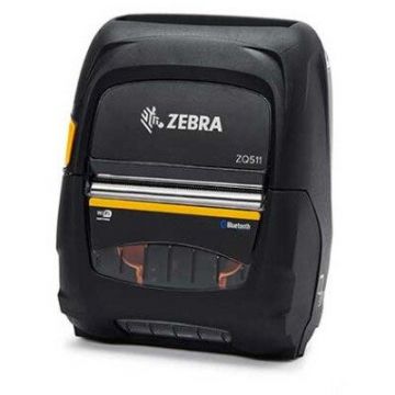 Imprimanta Termica ZQ511 Latime Media 3.15inch/80mm Fonturi Engleza/Latina Bluetooth 4.1 Baterie Standard Certificat EMEA  Negru