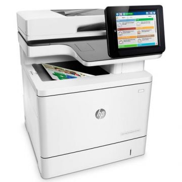 Multifunctionala refurbished Laser Color HP LaserJet Enterprise M577dn MFP, A4, 40ppm, 1200 x 1200 dpi, Copiator, Scanner, Retea, USB
