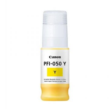 Canon Cerneala CANON PFI-050Y, Galben, Original, 70 ml, compatibil Canon TC-20, TC-20M