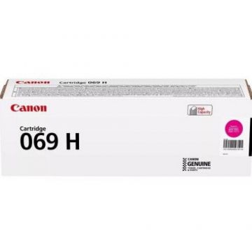Canon Toner Canon CRG069HM, capacitate 5500 pagini, pentru i-SENSYS LBP673Cdw, MF754Cdw, MF752Cdw, Magenta