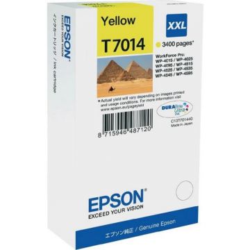 Cartus cerneala Epson XXL T7014, acoperire aprox. 3400 pagini (Galben)