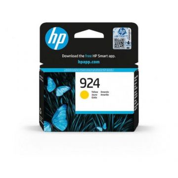 Cartus de cerneala HP 924, 500 de pagini, Galben