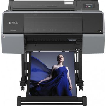 Epson Imprimanta Epson SureColor SC-P7500, Spectro plotter, 24, 1200 x 2400 DPI, USB, LAN, Negru-Gri
