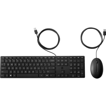 HP Descriere Kit Tastatura + Mouse HP 9SR36AA USB Negru