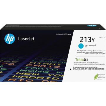 HP Toner imprimanta, HP, Compatibil cu HP 213Y, 18000 pagini, Cyan