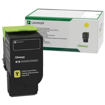LEXMARK Toner original LEXMARK 75M20Y0, galben, 2000 pagini, compatibil CS531, 632, CX532, 635