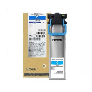 Cartus compatibil Epson T01C C ink, 5000 pagini, cyan