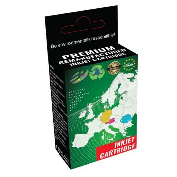 Cartus compatibil HP 62XL C, REM Ink, 418 pagini, color