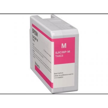 Cartus de cerneala Epson C13T44C340, Compatibil cu ColorWorks C6500/C6000, Magenta