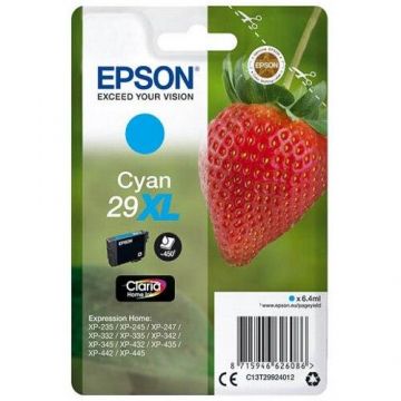 Cartus Epson T2992 29XL, 6.4 ml, 450 pagini (Cyan)