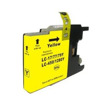 Cartus inkjet compatibil Brother LC1280XL Yellow