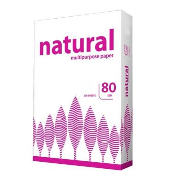 Hartie copiator, A4, Natural, 80 g/mp, 500 coli/top