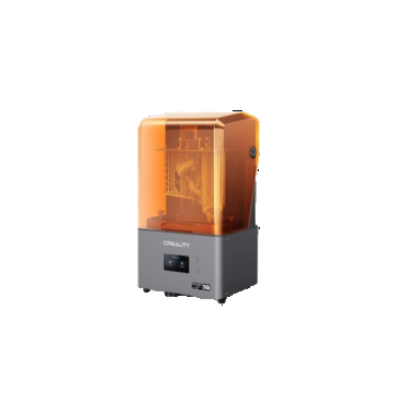 Imprimanta 3D Creality HALOT-MAGE S, LCD MSLA, Touchscreen, Wireless, Retea (Gri/Portocaliu)