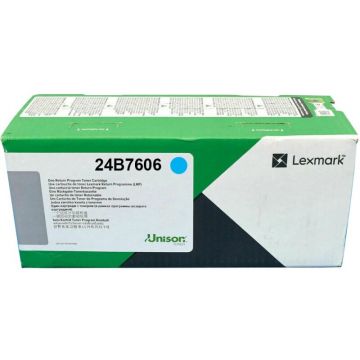 LEXMARK Toner imprimanta LEXMARK 24B7606, CYAN, 12.000 pagini, Compatibilitate XC9525, XC9535