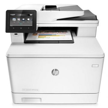 Multifunctional Refurbished Laser Color HP LaserJet Pro MFP M477fnw, A4, Fax, USB, Retea, Wireless