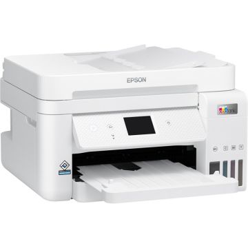 Multifunctionala EcoTank ET-4856, multifunction printer (white, scan, copy, fax, USB, LAN, WLAN)
