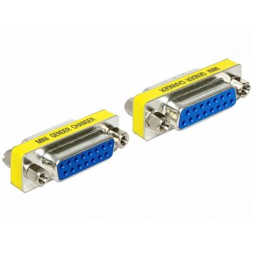 Adaptor Serial 15 pini M-M, Delock 65480