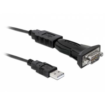 Adaptor USB la Serial RS232, Delock 61460