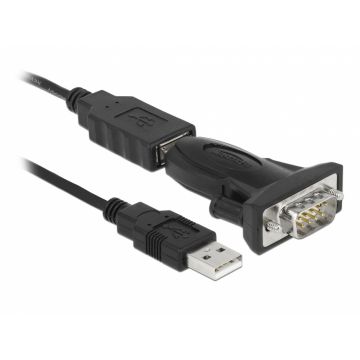 Adaptor USB la Serial RS232 FTDI, Delock 61425