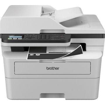brother Imprimanta, Multifunctional, laser, monocrom, Brother MFC-B7800DN, A4, USB, Retea, Fax, Gri