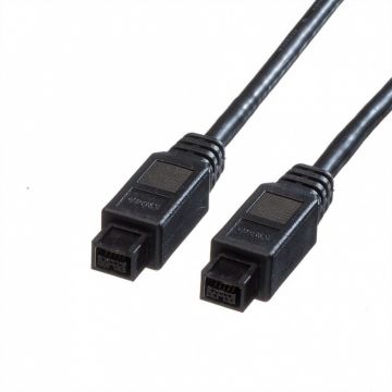 Cablu Firewire IEEE1394b 9 pini la 9 pini 1.8m, Roline 11.02.9518