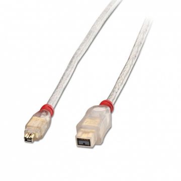 Cablu Premium FireWire 800 9 pini la 4 pini 15m, Lindy L30791*