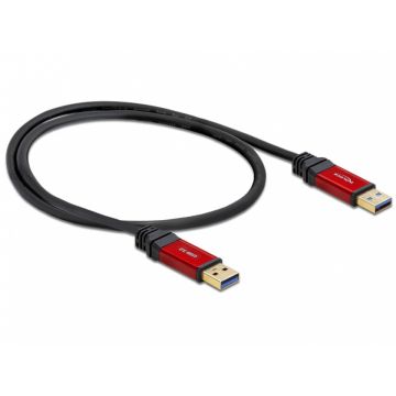 Cablu Premium  USB 3.0 T-T 1m, Delock 82744