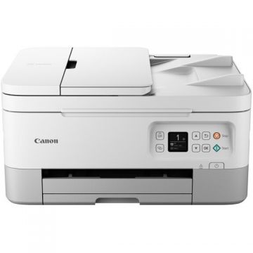 Canon Imprimanta multifunctionala Pixma TS7451A, Canon, Inkjet, Wireless, Color, 13 ppm, 4800 x 1200 dpi, A4, USB, Duplex, Alb