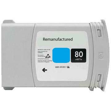Cartus compatibil HP 80 (C4846A) Cyan NEW Ink