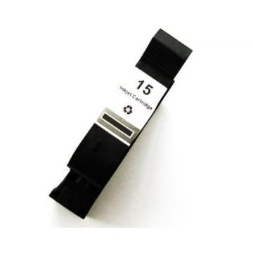 Cartus compatibil HPC 15 (C6615) BK REM Ink, Black