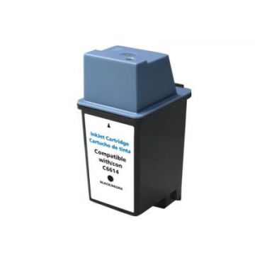 Cartus compatibil HPC 20 (C6614) BK REM Ink, Black