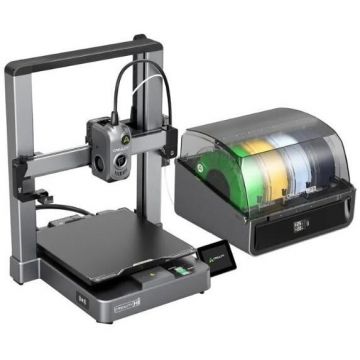 Creality Imprimanta Creality HI Combo 3D, 260x260x300mm, FDM, Touchscreen, Direct Drive, Multi-Filament