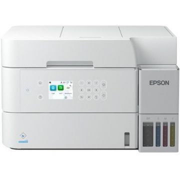 Epson Multifunctional inkjet color EPSON EcoTank L6376 CISS, A4, USB, Wi-Fi, Ethernet, Alb