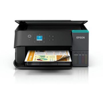 Epson Multifunctionala Epson EcoTank L4360, Inject, Color, A4, Duplex imprimare, Wi-Fi, Negru