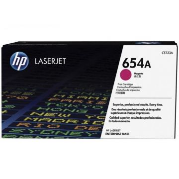 HP Toner HP 654A, 15000 pagini, Magenta