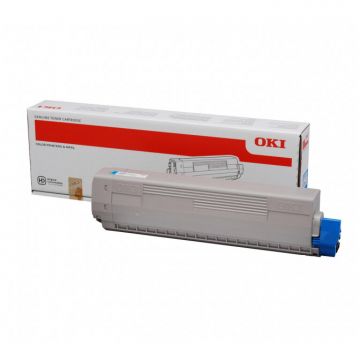 Oki Toner OKI 46471115, Cyan, 5000 pagini, Pentru OKI C813
