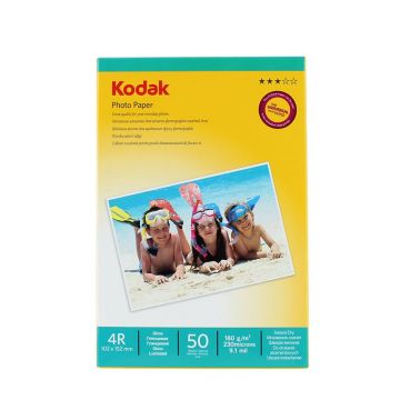 Hartie FOTO Kodak 4R 180g Glossy 50 coli