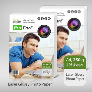 Hartie FOTO laser Glossy 250g A3