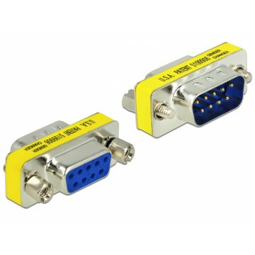 Adaptor serial DB9 T-M, Delock 65249