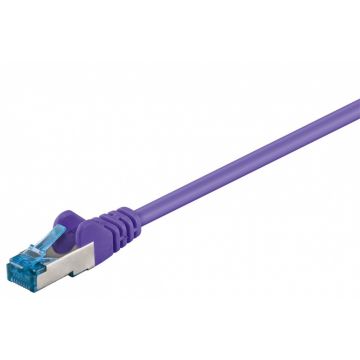 Cablu de retea RJ45 cat 6A SFTP 0.25m Mov, sp6asftp002V