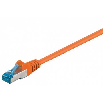 Cablu de retea RJ45 cat 6A SFTP 0.25m Portocaliu, sp6asftp002E