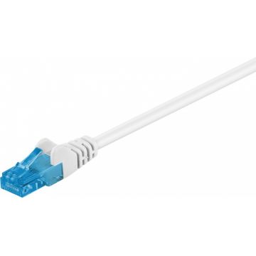 Cablu de retea RJ45 CAT 6A UTP 50m Alb, Goobay 59835