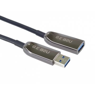 Cablu prelungitor activ USB 3.0 AOC T-M 7m, ku3opt07