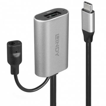 Cablu USB-C 3.1 la USB-A activ T-M 5m, Lindy L43270*