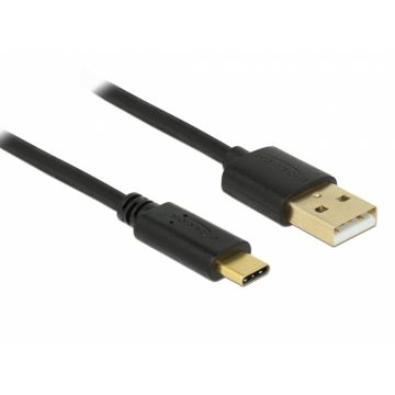 Cablu USB tip C (device) la USB 2.0-A (host) 4m, Delock 83669