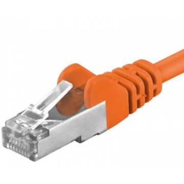 Cablu de retea RJ45 cat 6A SFTP 1m Portocaliu, sp6asftp010E